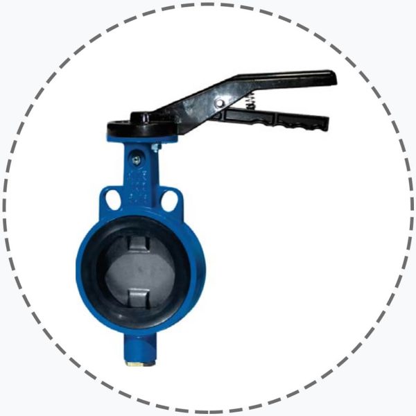 butterfly manual wafer type valve 1